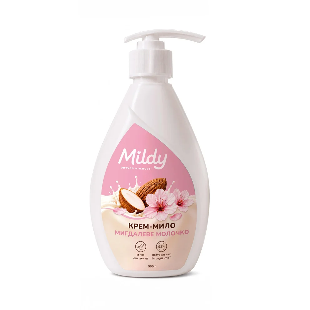 Mildy Крем-мило "Мигдалеве молочко" 500 г
